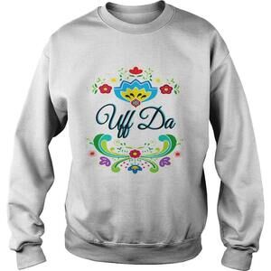 Uff Da Norwegian Rosemaling Shirt